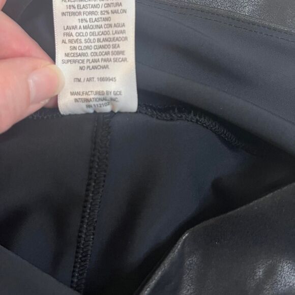 Jane-bleecker Women's Black Leggings size S - Picture 3 of 4